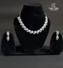 Silver Cecil Zirconia Jewellery Set